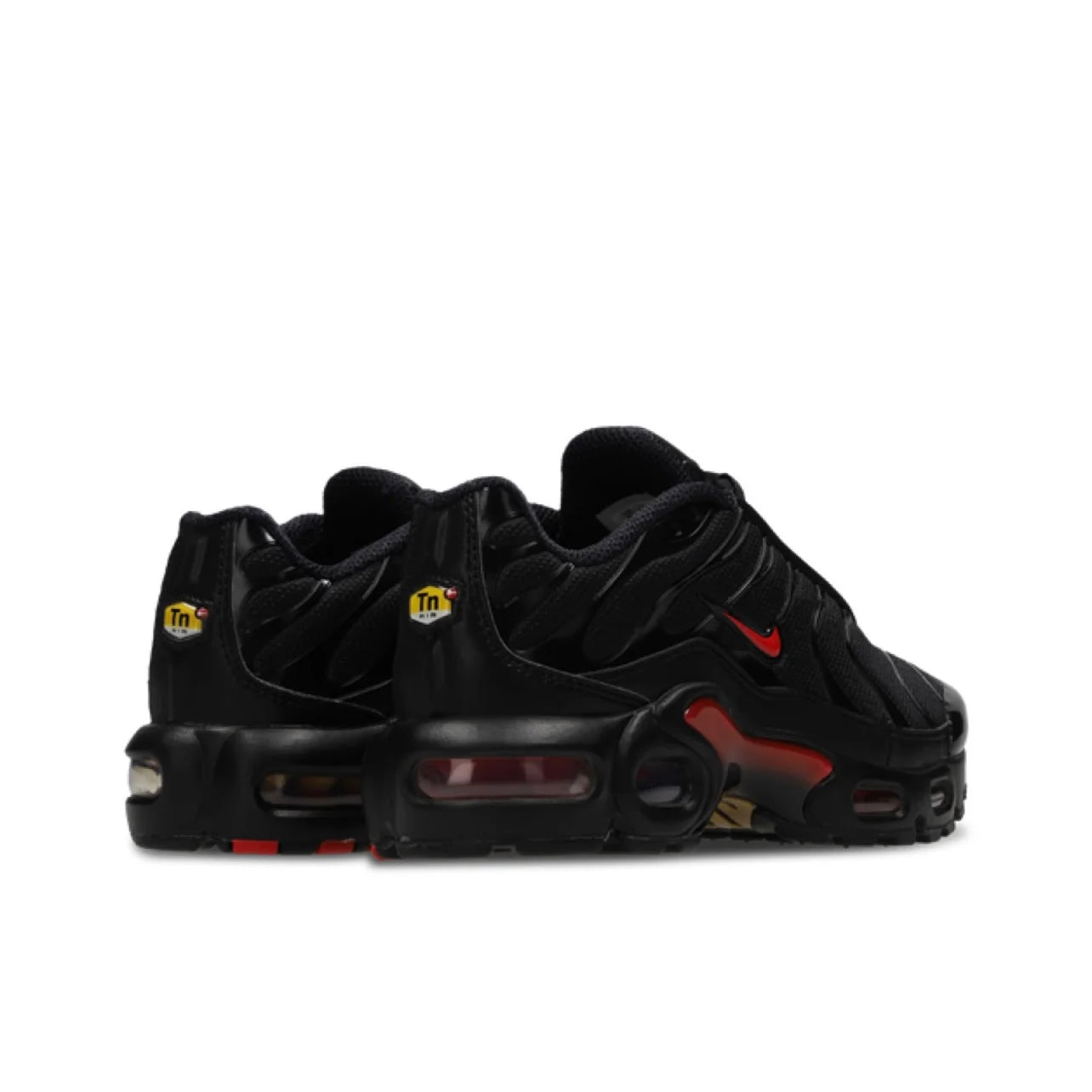 Nike Tn Air Max Plus Black Red swoosh