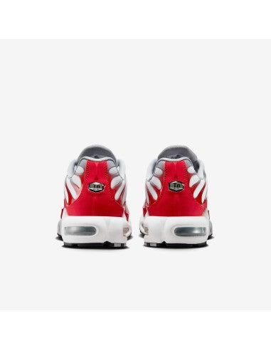 Nike Air Max Plus White University Red