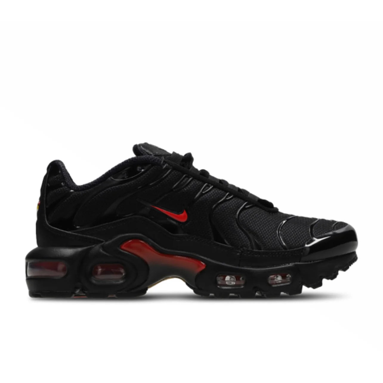 Nike Tn Air Max Plus Black Red swoosh