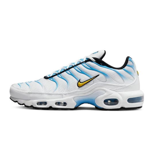 Nike Air Max Plus White University Blue Gold