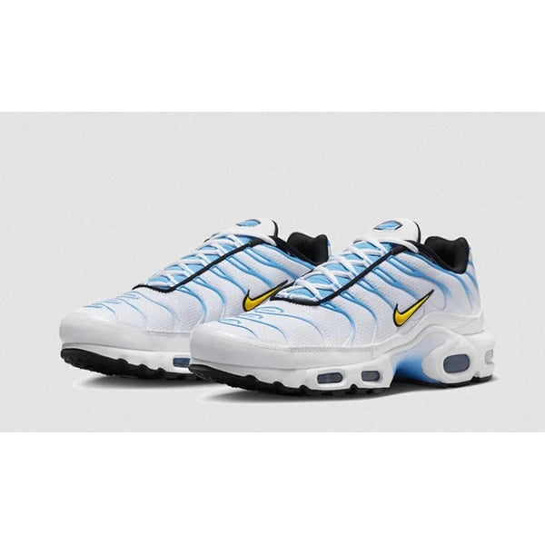 Nike Air Max Plus White University Blue Gold
