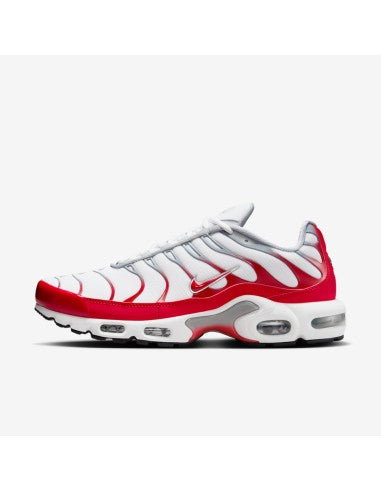 Nike Air Max Plus White University Red