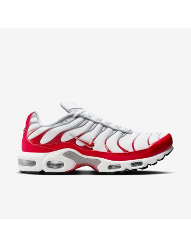 Nike Air Max Plus White University Red